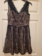 Windsor Small Black Lace Lined Dress