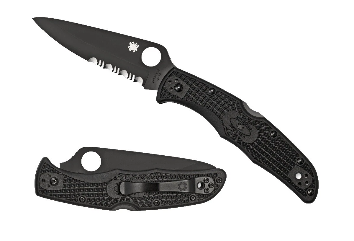 Spyderco Stainless Steel Blade Collectible Folding Knives