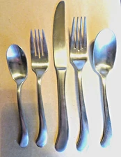 YOU Pick ONEIDA Satin Stainless TANGENT Knifes Teaspoons Serving Forks 18/10