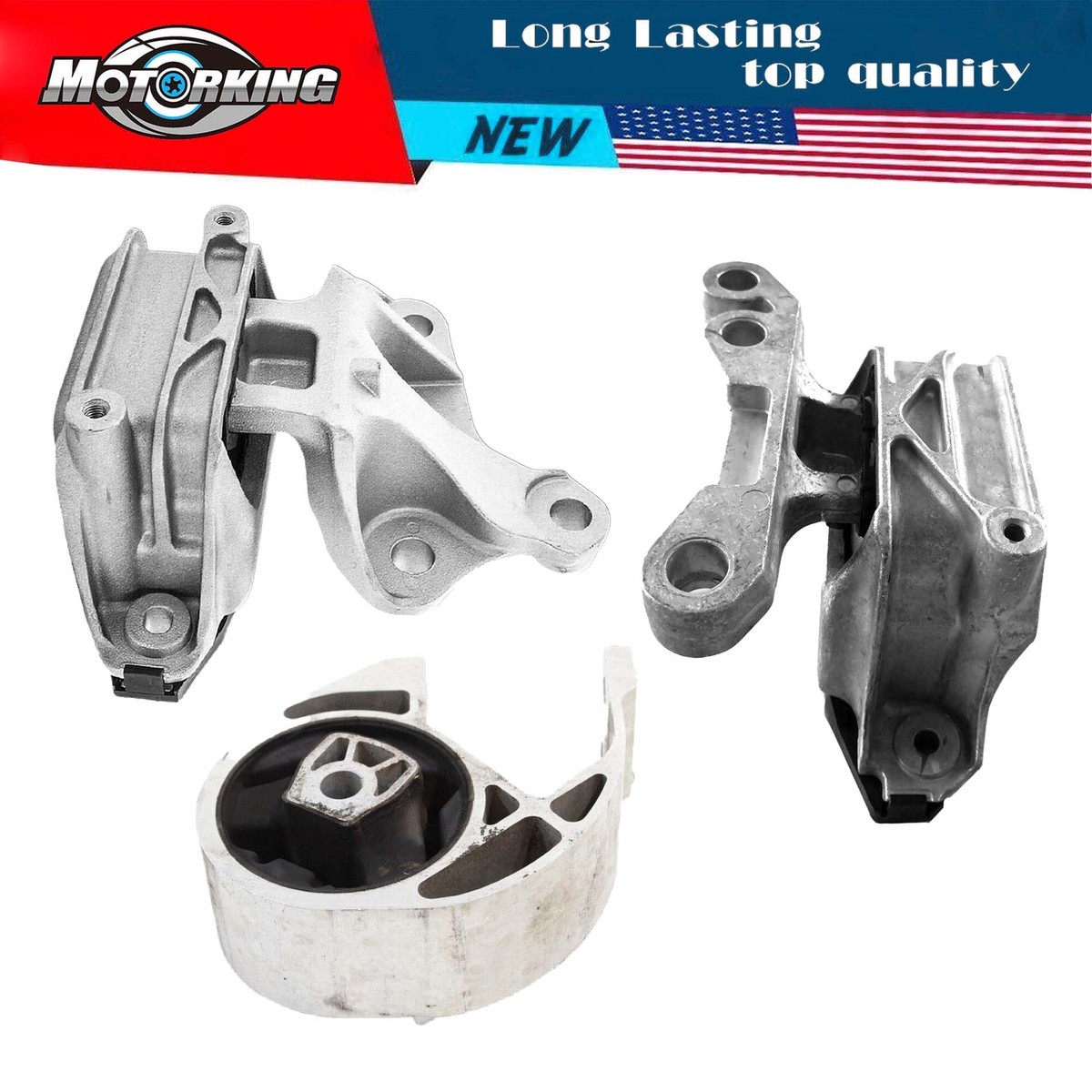 m-mamu　0811 High Quality Engine Mount & AUTO Trans Mounts 3PCS For 18-20