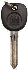 NEW UNCUT OEM BUICK GM TRANSPONDER CHIP IGNITION KEY 23372322 GM LOGO KEY
