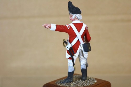 HINCHCLIFFE SERIES 77 80mm BRITISH GRENADIER MARINE SOLDIER 1777 AMERICAN WAR - Picture 4 of 6