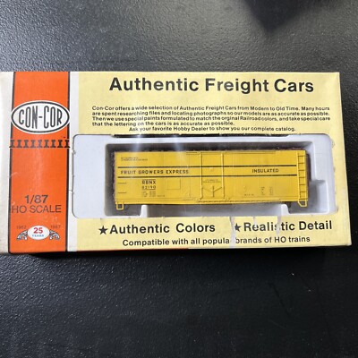 CON-COR N-SCALE 40  FRUIT GROWERS EXPRESS REEFER #105102 L@@K!!! (P6)