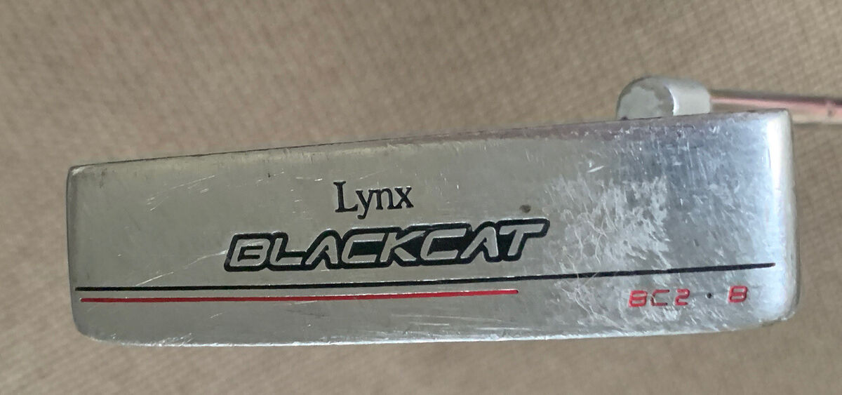 Lynx Black Cat BC2-B Milled Putter w/ WinnPro X 1.32 grip Lynx Black Cat BC2-B Milled Putter w/ WinnPro X 1.32 grip