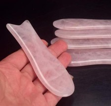 Natural Rose Quartz Gua Sha Tools Fish Shape Gua sha Tool Set Therapy Tool