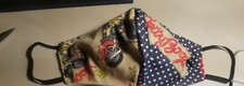 FACE MASK BETTY BOOP PATCHWORK reusable washable material. MADE IN USA