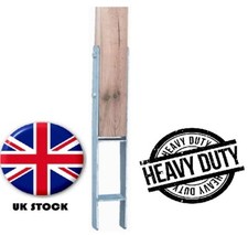 H-Post Support,Heavy duty hot-dip galvanised Post Fence Foot 71 91 101 and 121mm