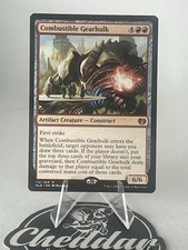 1x Combustible Gearhulk Moderate Play, English Kaladesh MTG Magic
