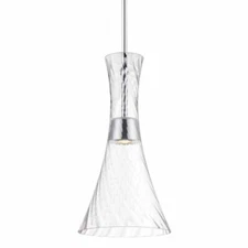 Designers Fountain Mila 11-Watt Chrome Integrated LED Mini Pendant