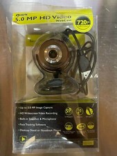 New Gear Head 5.0 mp hd video webcam 720p bui...