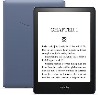 (16GB, Denim Blue) Amazon Kindle Paperwhite 5 Latest 11th 