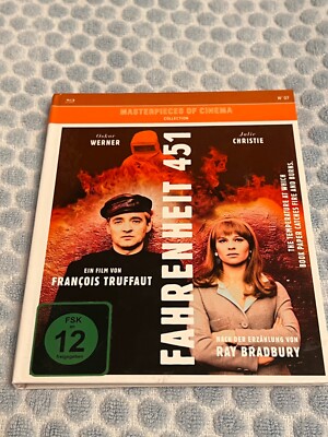 Fahrenheit 451 Masterpieces of Cinema Collection N°07 Digipack Blu-ray OoP !RAR!