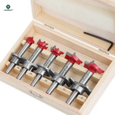 Adjustable Forstner Bit Hole Hinge Cutter Boring 15-35mm for Wood Drill Bits Set