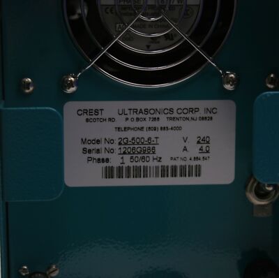 New Crest 2G-500-6-T Tru-Sweep Genesis Ultrasonic Generator 25kHz 