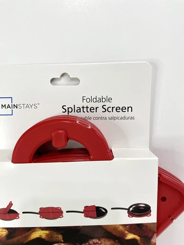 Mainstays Foldable Silicone Splatter Screen - Thumbnail 2