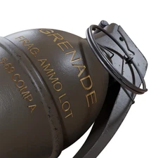 M26 Frag Grenade – 1:1 Scale 3D-Printed Prop (Inert Replica)