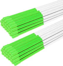Driveway Markers Snow Stakes 48 Inch Green Plow Stakes Reflective Fiberglass, Pa