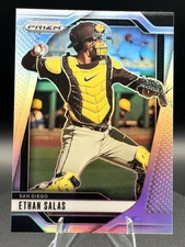 2025 Panini Prizm - Ethan Salas, Ethan Salas #299 Silver Prizm (RC)