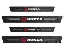 4pcs For Honda Car Accessories Door Sill Protector Scuff Guard Cover Trim