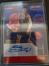 2022-23 Panini Recon - Called to Excellence Signatures Brook Lopez #CES-BLZ /75