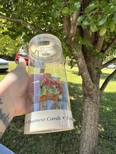 Garden Photo Clip or a Postcard/Business Card holder  New In Package