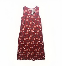 Uniqlo Edo Ukiyo E NEW Long Maxi Dress UT Floral Japanese Sleeveless Women’s L