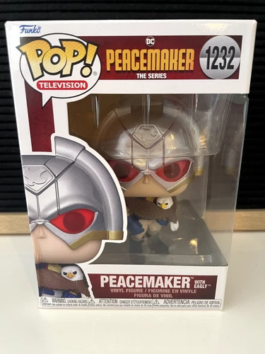 Peacemaker with Eagly #1232 - Peacemaker - Funko Pop Vinyl - Television