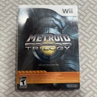 Metroid Prime Trilogy: Collector's Edition Wii Complete With Steelbook + Sleeve