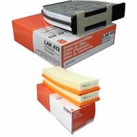 Mahle / Knecht Set Filterpaket Innenraumfilter LAK 413 Luftfilter LX 804/S