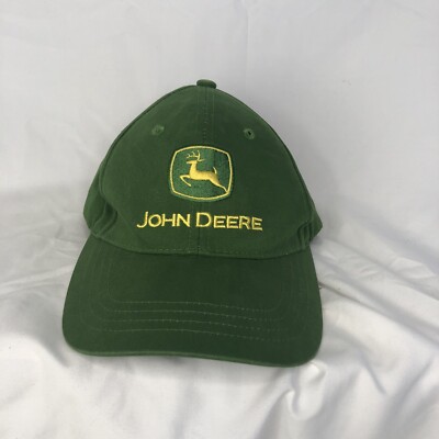 JOHN DEERE Baseball Cap GREEN nothing runs like a deere - OSMA Youth