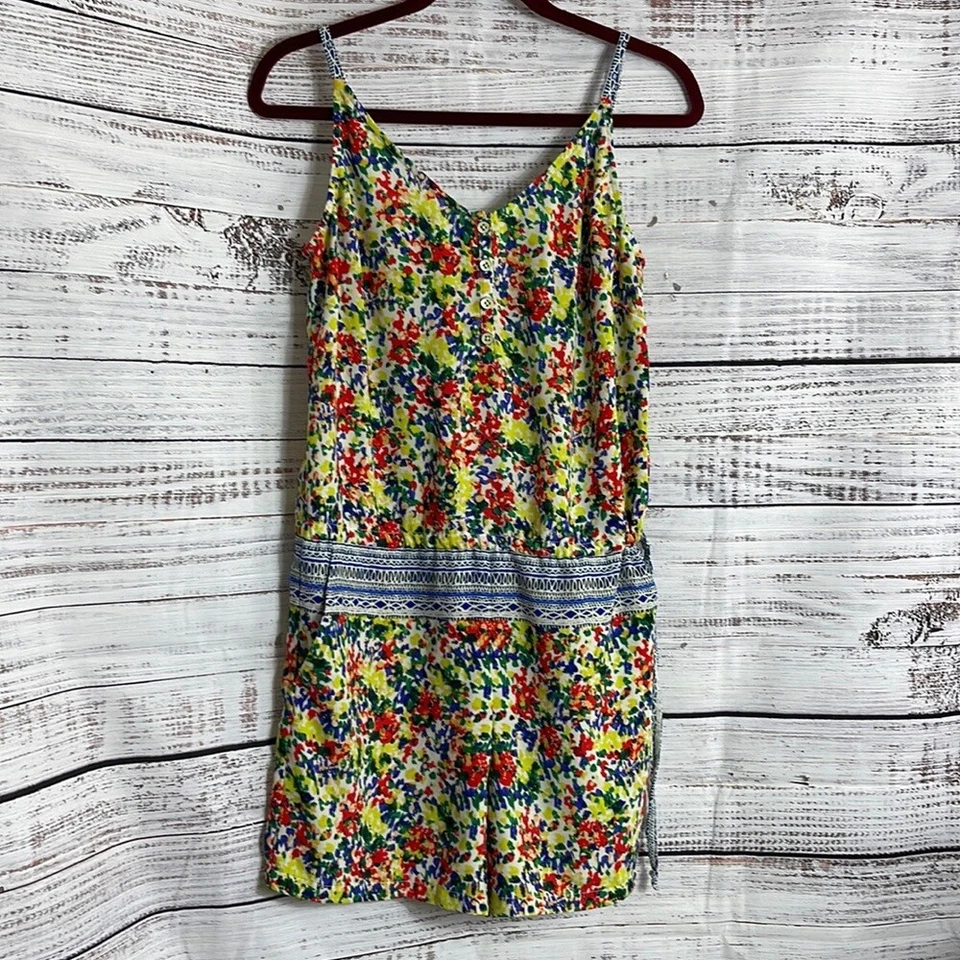 Cabi Mameluco Mujer Talla Pequeña Fiesta Floral Crucero Yate Mono Ligero Diversión Foto 2 de 4