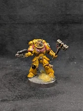 774 Lieutenant Hammer Imperial Fists Primaris Space Marines Well Painted