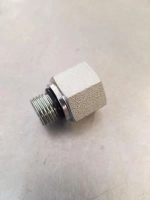 INDUSTRIAL 6405-04-06 1/4" MALE ORB x 3/8" FEMALE PIPE HYDRAULIC ADAPTER FITTING