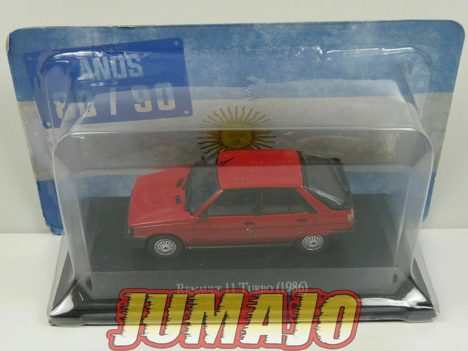 AQV11 Voiture 1/43 SALVAT Autos Inolvidables 80/90 : RENAULT 11 TURBO 1986 - Photo 4/4
