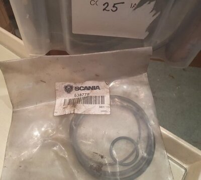 Scania Servolenkung Tank O Ring Kit 4 Serie Bus 638779 KOSTENLOSER UK-VERSAND