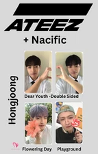 Ateez Hongjoong Nacific Flowering Day, Dear Youth, Playground Original PhotoCard