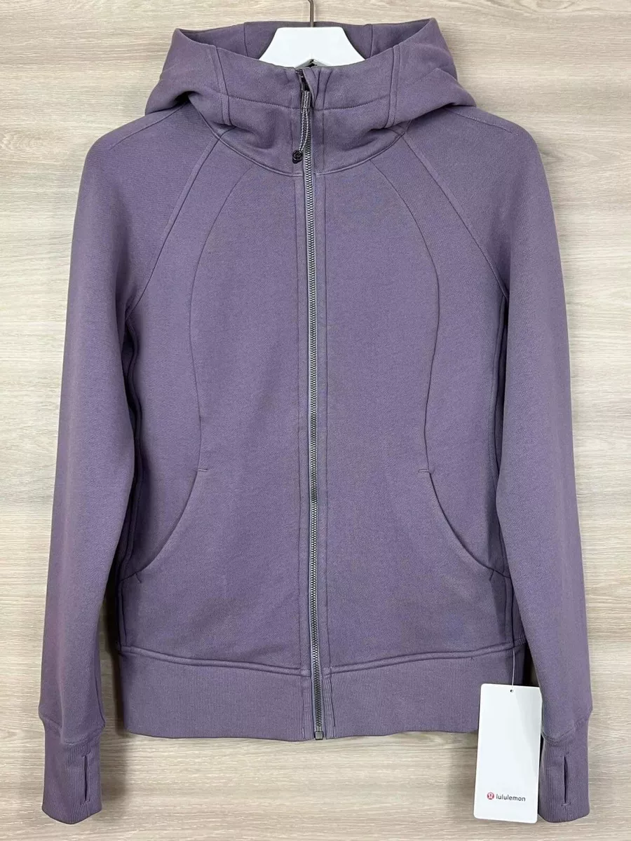 Lululemon Scuba Hoodie *Light Cotton Fleece Size 8 Dusky Lavender DKLV 26137