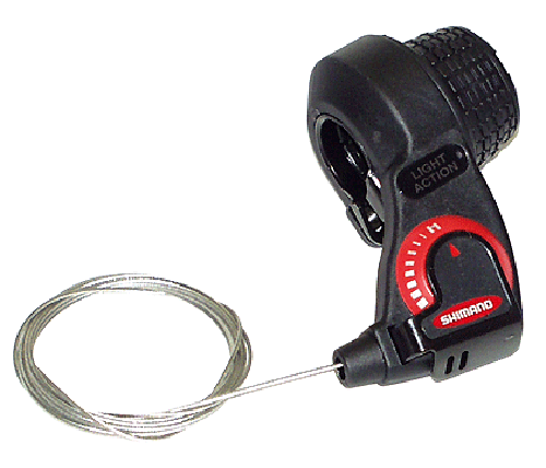 Shimano SL RS30 Revoshift 3 Speed Left Hand Friction Twist Grip Shifter eBay