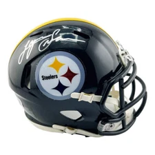 Lynn Swann Signed Pittsburgh Steelers Speed Mini Football Helmet (Beckett)