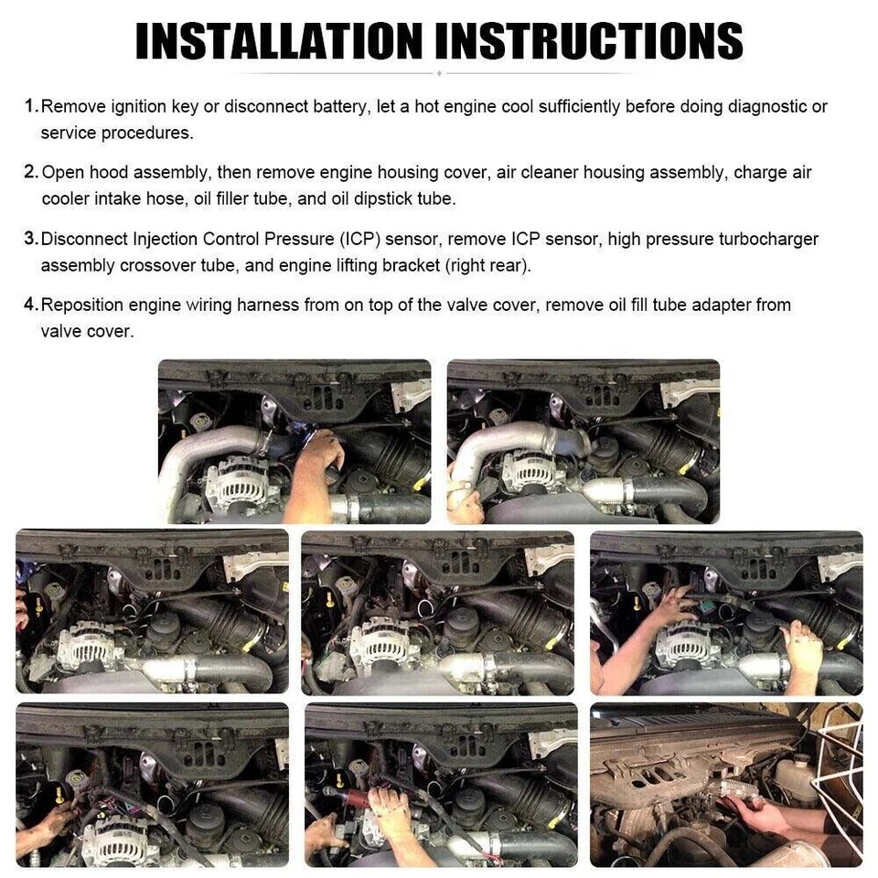 Standpipe 6.0 Powerstroke Parts OEM for 04-10 2006 Ford F250 Super Duty XLT6.0Lr Foto 4 de 4