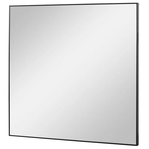Uttermost Alexo Square Contemporary Plastic and MDF Mirror in Matte Black - Picture 2 of 7