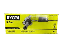 Ryobi AG4031G 5.5A Corded 4-1/2 inch Angle Grinder (Missing Grinding Wheel)