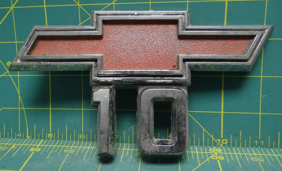 Chevy truck fender emblems outlet
