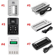 EBL 4 8 Slots Smart Charger For AA AAA Rechargeable Batteries 1.2V Ni-MH NICD
