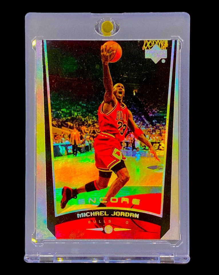 Michael Jordan Silver Holo Prizm Rainbow Foil Upper Deck 1999 Chicago - BULLS Foto 3 de 4