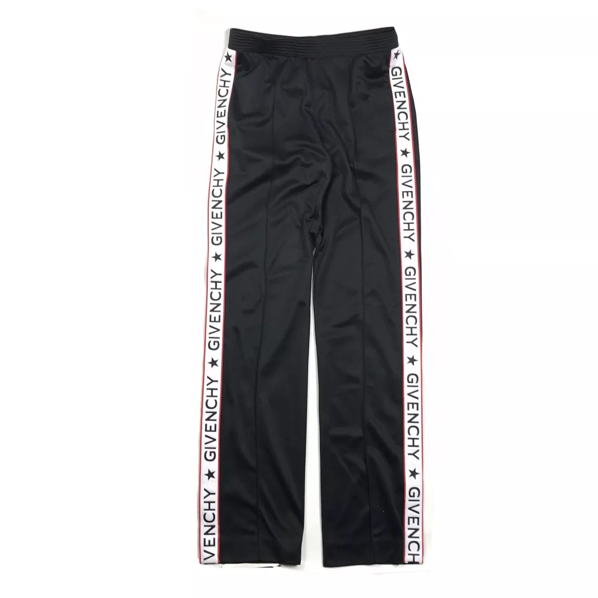 GIVENCHY LOGO TAPERED TRACK PANTS SIZE: M