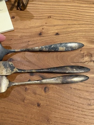 Sterling Silver Spoon/Forks. Gorham. Scrap  178 Grams Or 6.3 Ounces.