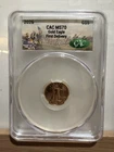 2026-W $5 Gold Eagle CACG MS70 First Delivery USA 250 Label Perfect Gold Coin