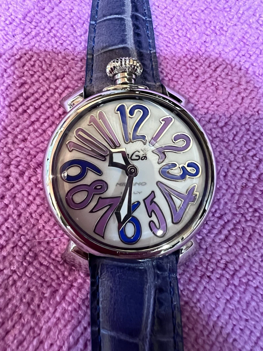 Gaga Milano Blue Wristwatches for sale | eBay