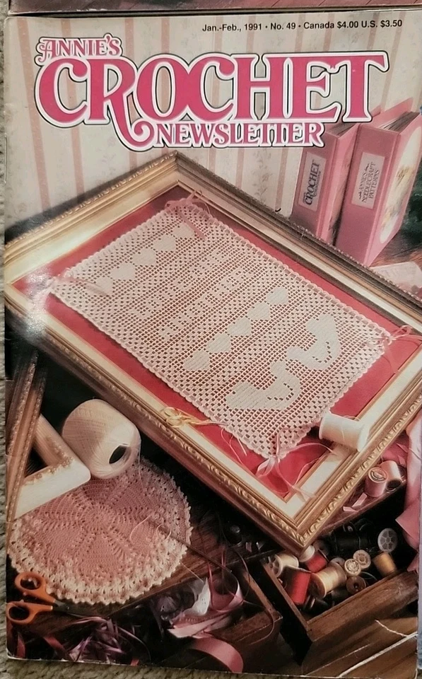 Annie's Crochet Newsletter Quick & Easy Pattern Club & More Lot Of 14 - Image 3 of 4